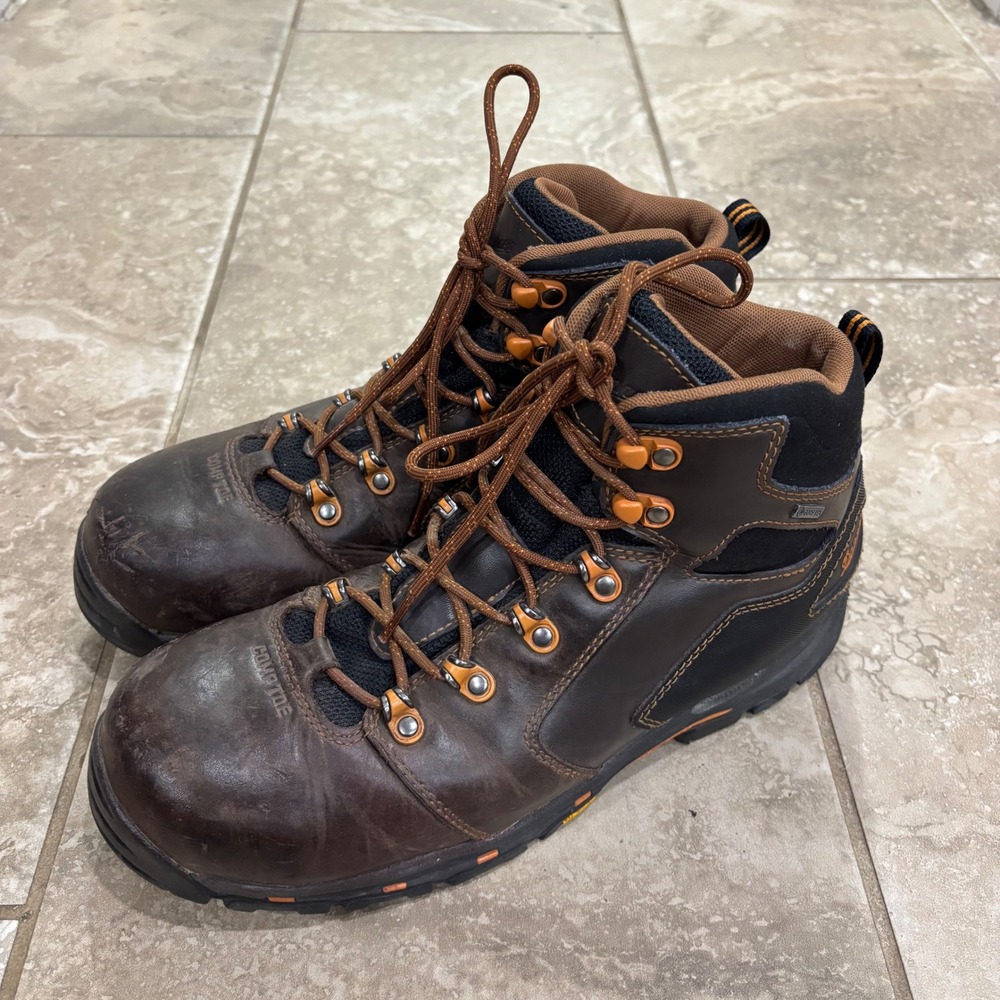 Danner Vicious 4.5 Brown Orange NMT Composite Toe Work Boots 13860 Mens 10.5 D